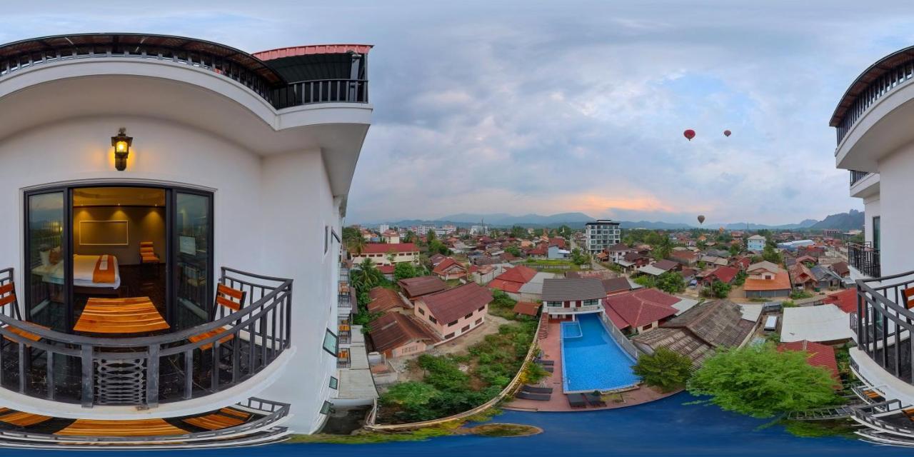 Confetti Garden Hotel Vang Vieng Exteriér fotografie